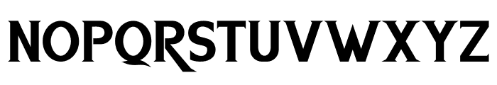 Rushour Regular Font LOWERCASE