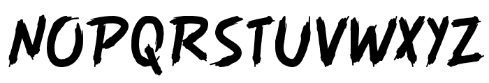 Rushtar Regular Font UPPERCASE