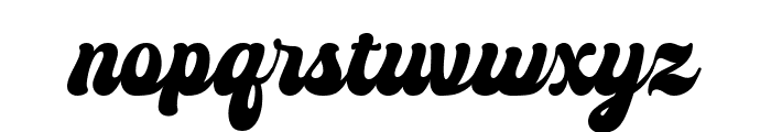 Rushton Font LOWERCASE