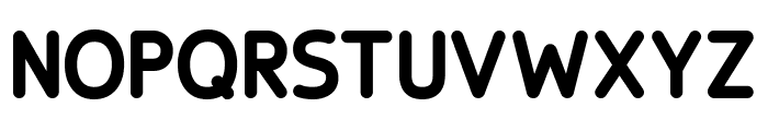Rushtyle Rounded Black Font LOWERCASE