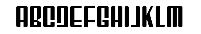 Rusky Font UPPERCASE
