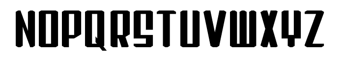 Rusky Font LOWERCASE