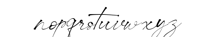 RussMotley-Regular Font LOWERCASE