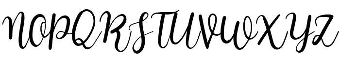 Russelia Font UPPERCASE