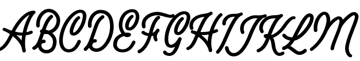 RustVengers-Script Font UPPERCASE