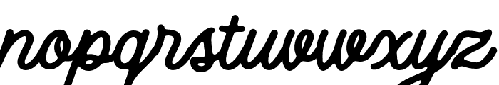 RustVengers-ScriptRough Font LOWERCASE