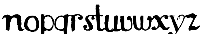 Rustal Typo Font LOWERCASE