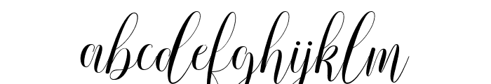 RusthinaScript Font LOWERCASE