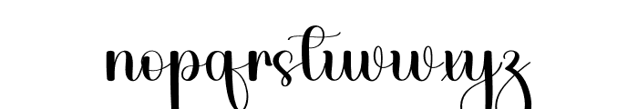 Rustic Awesome Font LOWERCASE