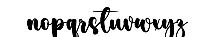 Rustic Charming Font LOWERCASE