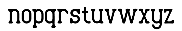 Rustic Endstory Font LOWERCASE