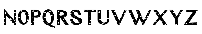 Rustic Oak Grunge Font UPPERCASE
