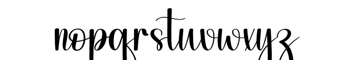 Rustic Sunflowers Font LOWERCASE