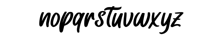 Rustic Time Italic Font LOWERCASE