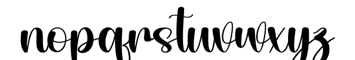 Rustic Vacation Font LOWERCASE
