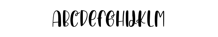 RusticPeach Font LOWERCASE