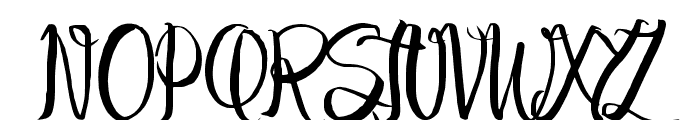 RusticStation Font UPPERCASE