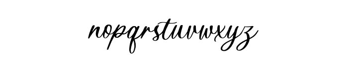 RusticWedding-Regular Font LOWERCASE