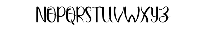 Rusticy Font UPPERCASE