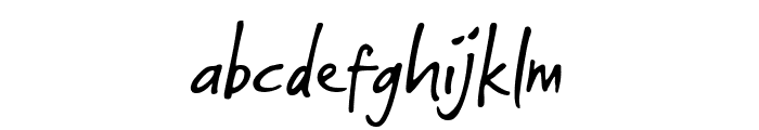 Rustigh Font LOWERCASE