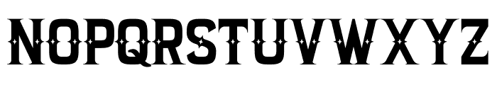 Rustique Regular Font UPPERCASE