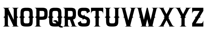Rustique Regular Font LOWERCASE