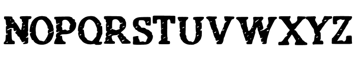 Rustive_Bold Font UPPERCASE