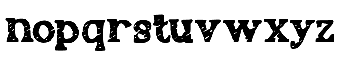 Rustive_Bold Font LOWERCASE