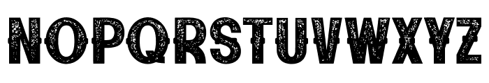 Rustline Regular Font UPPERCASE
