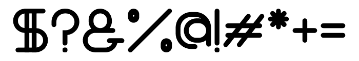 Rustte Sans Serif Font OTHER CHARS