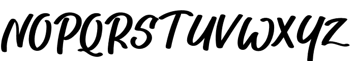 Rusttonalt Font UPPERCASE