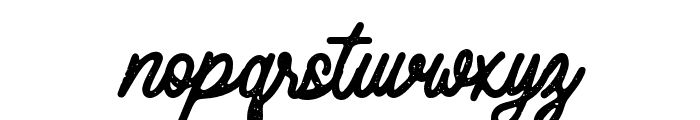 Rustty-Regular Font LOWERCASE