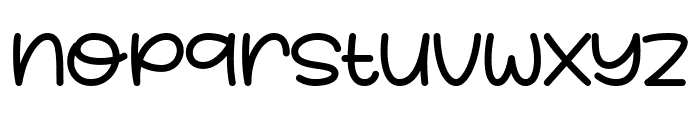 Rusty Goldy Font LOWERCASE