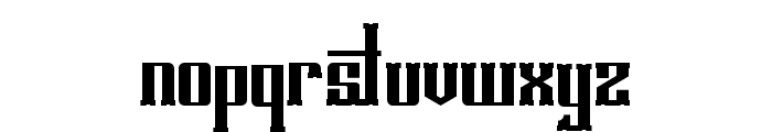 Rusty Punk Font LOWERCASE