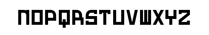 Rusty-Regular Font UPPERCASE