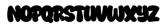 Rusty Squad Font LOWERCASE