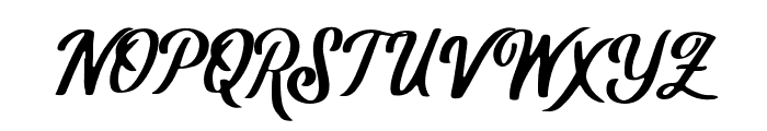 RustyTheButtcher Font UPPERCASE