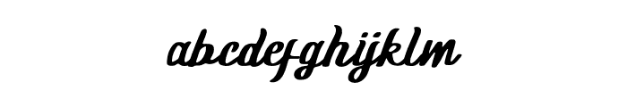 RustyTheButtcher Font LOWERCASE