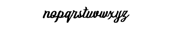 RustyTheButtcher Font LOWERCASE
