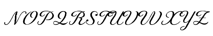 Rusulica Antique Regular Font UPPERCASE