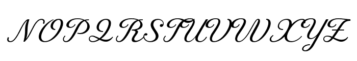 Rusulica Regular Font UPPERCASE