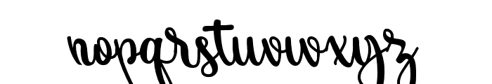 RuthLoy Font LOWERCASE