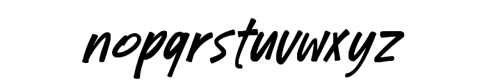RuthesMucho Font LOWERCASE