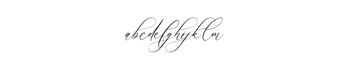Ruthie Font LOWERCASE