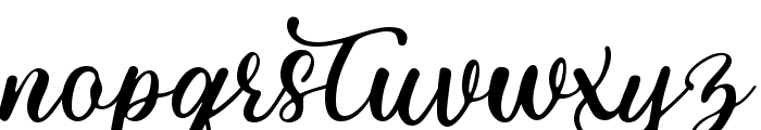 Ruttela Font LOWERCASE