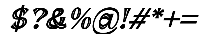 Ruwed-Italic Font OTHER CHARS