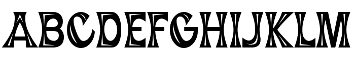 Ruwed-Regular Font LOWERCASE