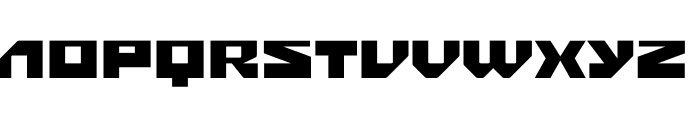 Rykx Font UPPERCASE