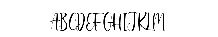 Ryleighi Font UPPERCASE