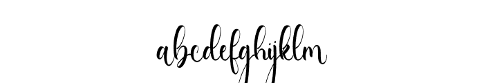 Ryleighi Font LOWERCASE